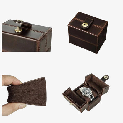 BOITE À MONTRES - CUIR "LE COFFRE"