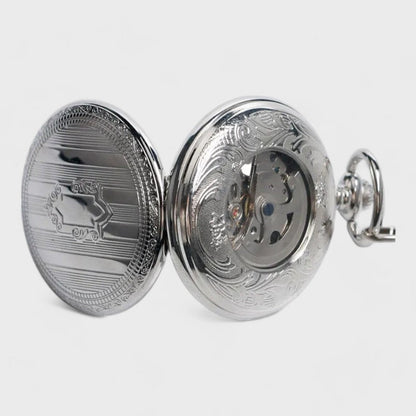 Montre À Gousset pour Homme en Argent