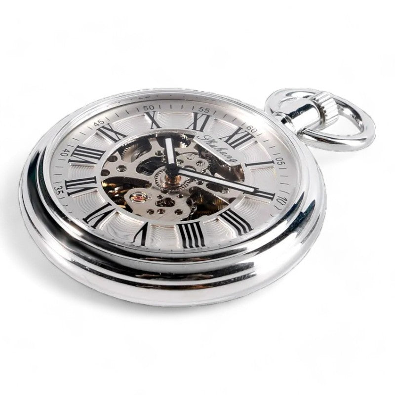 Montre à Gousset Acier Roman