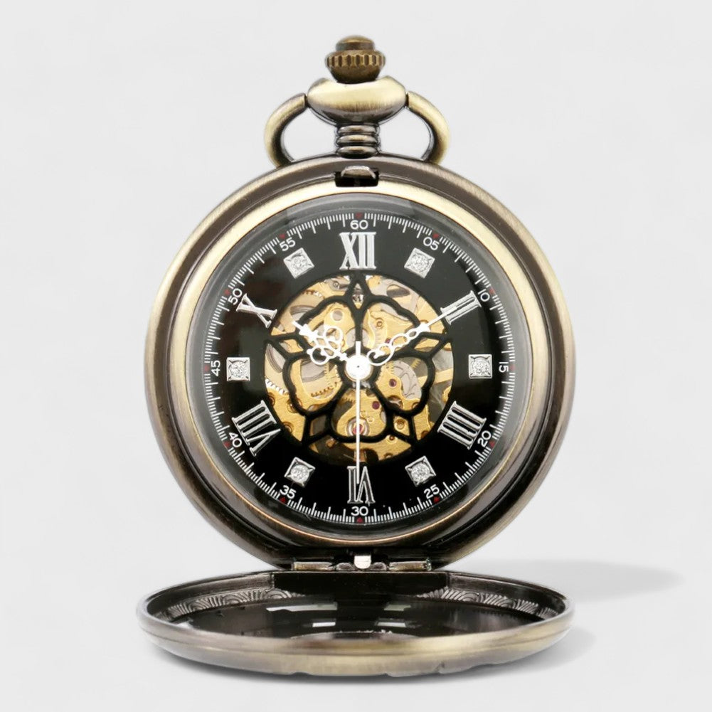 Montre à Gousset Squelette Mécanique