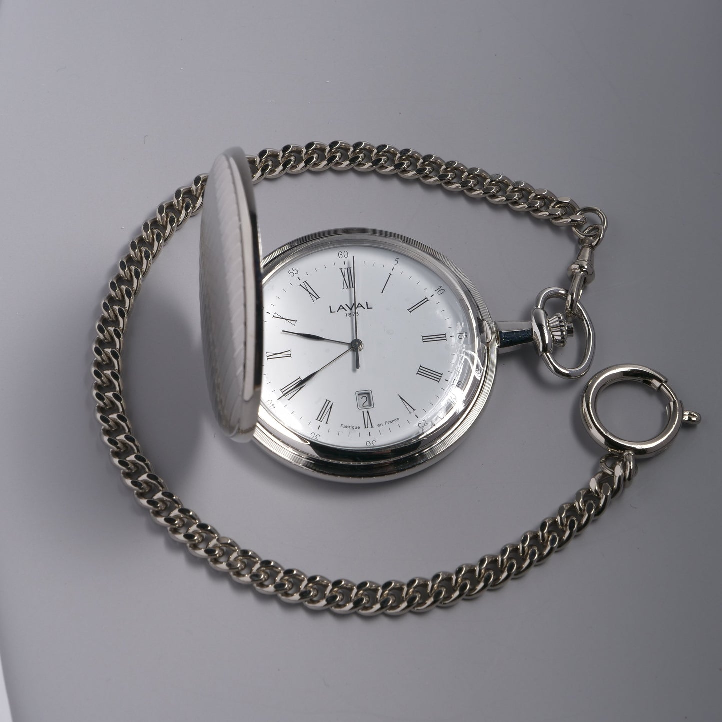 Montre à Gousset Laval - Motifs Verticaux