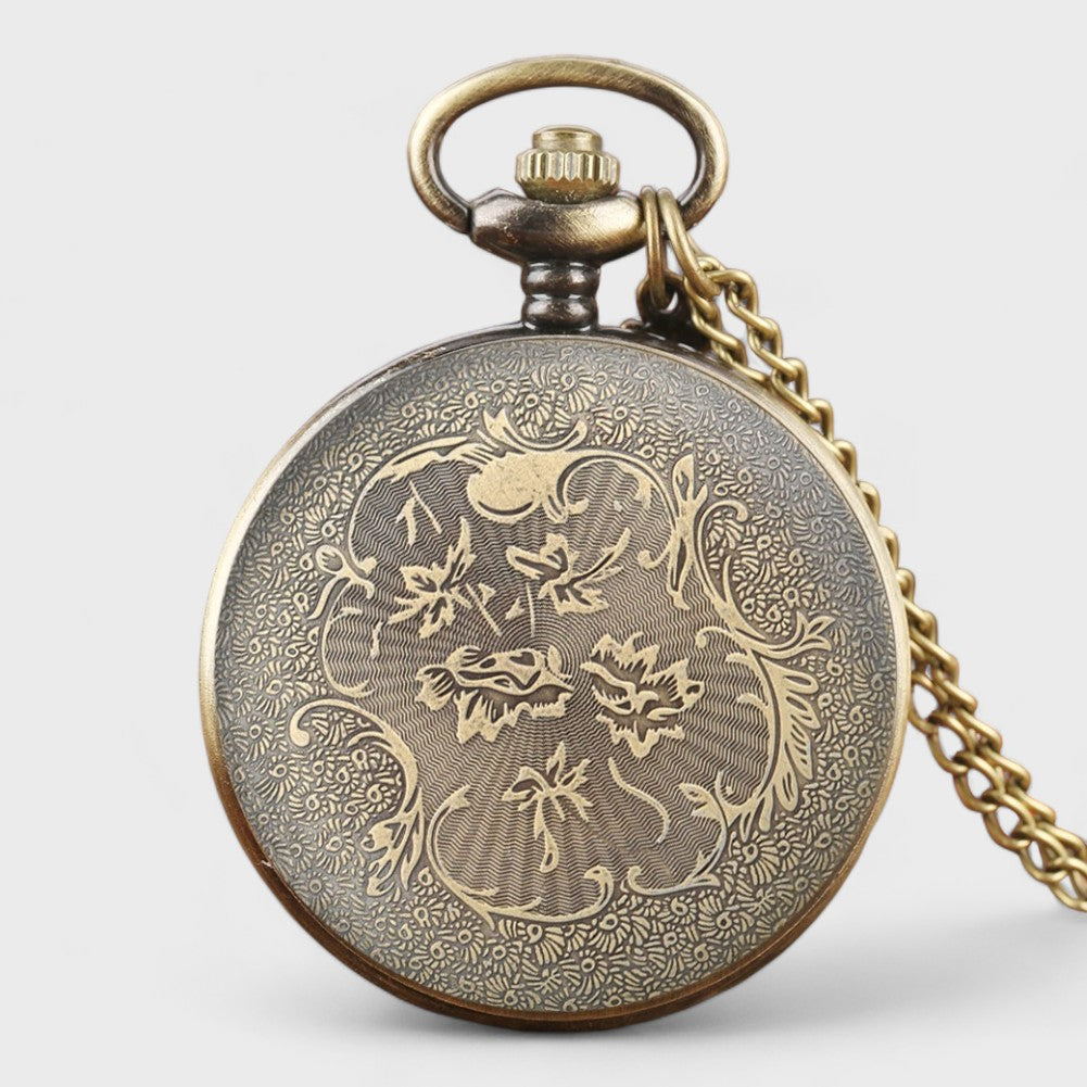 Montre à Gousset Papillon Enchanté