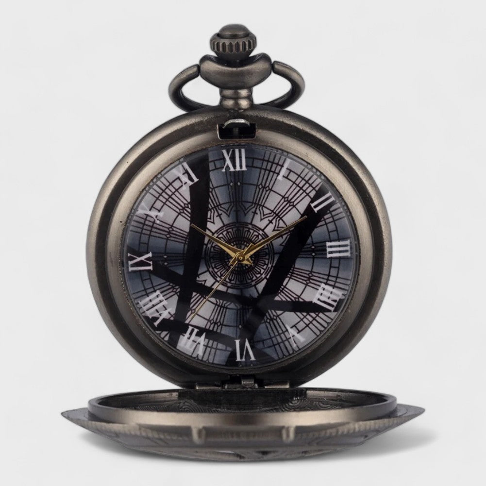 Montre À Gousset Mécanique noir