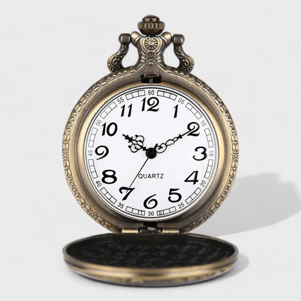 Montre Gousset Loup Sauvage